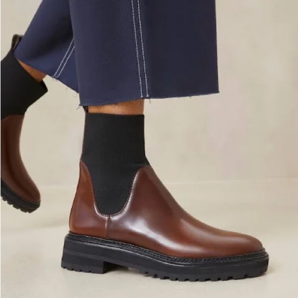 Loeffler Randall Bridget Boot in Chocolate